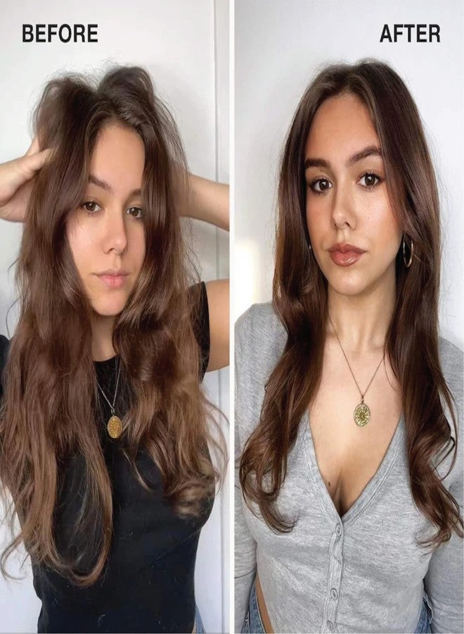 أي جي كي قناع معالجة الشعر الجاف الليلي من آي جي كي أنتي سوشيال، حجم مناسب للسفر، لا يحتاج إلى شطف | يُرمم الشعر ويُنعّمه ويُليّنه | نباتي وخالٍ من القسوة على الحيوانات | 1.7 أونصة (عبوة من قطعتين) - Image 5